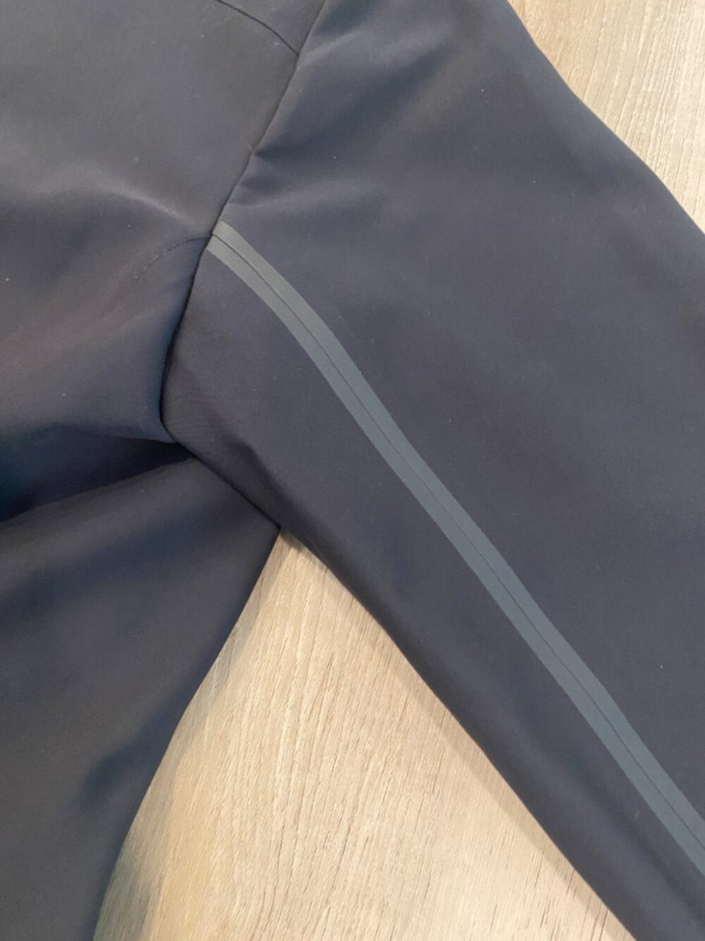 Athleta Cosmic Blazer Black XSP Petite Stretch Travel Work Athleisure Jacket - Picture 9 of 11